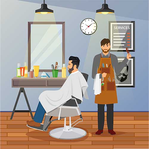 آرایشگاه های مردانه شهر پردیس